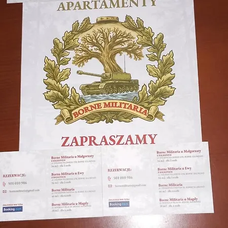 Appartement Borne Militaria Wygodne Mieszkanei Dla 5 Osob Borne Sulinowo